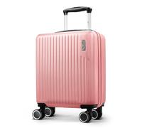 LUGG 15inch Vacay Suitcase ABS Luggage, Aluminium Trolley Handle, 360° Spinner Wheels, Water-Resistant & Durable Material - Airline Compatible (45 x 20 x 33cm)