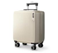 LUGG 15inch Vacay Suitcase ABS Luggage, Aluminium Trolley Handle, 360° Spinner Wheels, Water-Resistant & Durable Material - Airline Compatible (45 x 20 x 33cm)