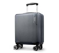 LUGG 15inch Vacay Suitcase ABS Luggage, Aluminium Trolley Handle, 360° Spinner Wheels, Water-Resistant & Durable Material - Airline Compatible (45 x 20 x 33cm)