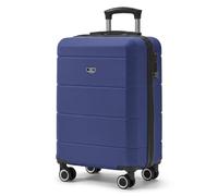 LUGG 20-Inch Jetset Lightweight Cabin Suitcase, ABS Hard Shell, Water-Resistant Carry-On Luggage, TSA-Approved Lock, 4 Spinner Wheels, 3-Step Telescopic Handle, EasyJet Overhead, 55 x 35 x 23 cm