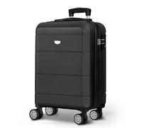 LUGG 20 Inch Jetset Lightweight Travel Cabin Bag Carry On Approved Suitcase ABS Shell Protection Water Resistant & Safe Locking System Easyjet overheadLuggage 55x35x23cm