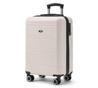 LUGG 20 Inch Jetset Lightweight Travel Cabin Bag Carry On Approved Suitcase ABS Shell Protection Water Resistant & Safe Locking System Easyjet Overhead Luggage 55x35x23cm