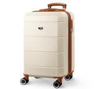 LUGG 20 Inch Jetset Lightweight Travel Cabin Bag Carry On Approved Suitcase ABS Shell Protection Water Resistant & Safe Locking System Easyjet overheadLuggage 55x35x23cm