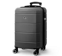 LUGG 20 Inch Jetset Lightweight Travel Cabin Bag Carry On Approved Suitcase ABS Shell Protection Water Resistant & Safe Locking System Easyjet overheadLuggage 55x35x23cm