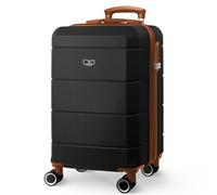 LUGG 20 Inch Jetset Lightweight Travel Cabin Bag Carry On Approved Suitcase ABS Shell Protection Water Resistant & Safe Locking System Easyjet overheadLuggage 55x35x23cm