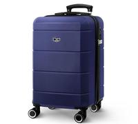 LUGG 20 Inch Jetset Lightweight Travel Carry On Suitcase, ABS, Water Resistant & TSA Lock - Easyjet Overhead (55x35x23cm)