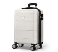 LUGG 20 Inch Jetset Lightweight Travel Carry On Suitcase, ABS, Water Resistant & TSA Lock - Easyjet Overhead (55x35x23cm)