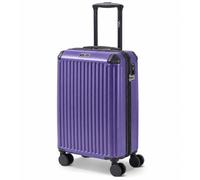 LUGG 20 Inch Sky Rover Carry On Suitcase - Lightweight ABS Hard Shell Cabin Luggage with TSA Lock, 4 Spinner Wheels, Telescopic Handle, Water Resistant Travel Case, EasyJet Overhead Size - 55x35x23cm
