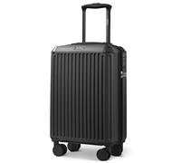 LUGG 20 Inch Sky Rover Lightweight Travel Carry On Suitcase, ABS, Water Resistant & TSA Lock - Easyjet Overhead (55x35x20cm)