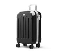 LUGG 20 Inch Skywander Lightweight Travel Cabin Bag - Carry On Approved Suitcase, ABS Shell Protection, Water Resistant & Safe Locking System - Easyjet Overhead Compliant (55x21x35cm)