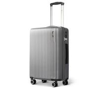 LUGG 20inch Vacay Suitcase ABS Luggage with TSA Indent Lock, Aluminium Trolley Handle, 360° Spinner Wheels, Water-Resistant & Durable Material - Airline Compatible (55 x 23 x 35cm)