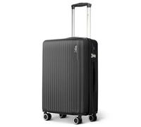 LUGG 20inch Vacay Suitcase ABS Luggage with TSA Indent Lock, Aluminium Trolley Handle, 360° Spinner Wheels, Water-Resistant & Durable Material - Airline Compatible (55 x 23 x 35cm)