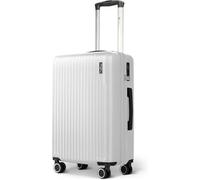 Lugg 20Inch Vacay Suitcase Abs Luggage With Tsa Indent Lock, Aluminium Trolley Handle & Durable Material