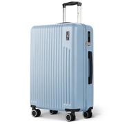 LUGG 24inch Vacay Suitcase ABS Luggage with TSA Indent Lock, Aluminium Trolley Handle, 360° Spinner Wheels, Water-Resistant & Durable Material - Airline Compatible (66.5 x 25.5 x 44cm)