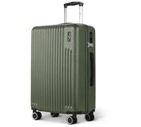 LUGG 24inch Vacay Suitcase ABS Luggage with TSA Indent Lock, Aluminium Trolley Handle, 360° Spinner Wheels, Water-Resistant & Durable Material - Airline Compatible (66.5 x 25.5 x 44cm)