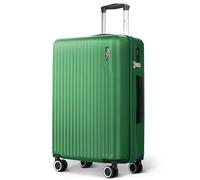 LUGG 24inch Vacay Suitcase ABS Luggage with TSA Indent Lock, Aluminium Trolley Handle, 360° Spinner Wheels, Water-Resistant & Durable Material - Airline Compatible (65 x 25 x 44cm)