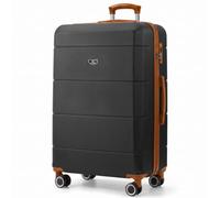 LUGG 28 Inch Jetset Suitcase, Hard Shell 4 Wheel Travel Bag, Lightweight ABS, TSA Lock, Approved for Travel with easyJet, British Airways, RyanAir & Emirates, 75x49x29cm - 1 Year Warranty