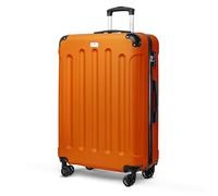 LUGG 28 Inch Suitcase Hard Shell Case 4 Wheel Travel Bag Lightweight ABS Material with TSA Lock Approved for Travel with easyJet, British Airways, RyanAir, Virgin Atlantic, Emirates ect (75x49x29cm)