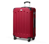 LUGG 28 Inch Suitcase Hard Shell Case 4 Wheel Travel Bag Lightweight ABS Material with TSA Lock Approved for Travel with easyJet, British Airways, RyanAir, Virgin Atlantic, Emirates ect (77x50x29cm)