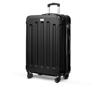 LUGG 28 Inch Suitcase Hard Shell Case 4 Wheel Travel Bag Lightweight ABS Material with TSA Lock Approved for Travel with easyJet, British Airways, RyanAir, Virgin Atlantic, Emirates ect (75x49x29cm)