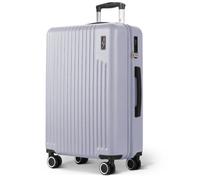 Lugg 28Inch Vacay Suitcase, Abs Luggage With Tsa Indent Lock, 76.5 X 50.5 X 30Cm, 98L, Hazy