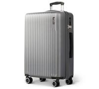 Lugg 28Inch Vacay Suitcase, Abs Luggage With Tsa Indent Lock, 76.5 X 50.5 X 30Cm, 98L, Raven