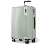 Lugg 28Inch Vacay Suitcase, Abs Luggage With Tsa Indent Lock, 76.5 X 50.5 X 30Cm, 98L, Sage Green