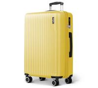 LUGG 28inch Vacay Suitcase ABS Luggage with TSA Indent Lock, Aluminium Trolley Handle, 360° Spinner Wheels, Water-Resistant & Durable Material - Airline Compatible (75 x 30 x 49cm)