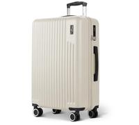 LUGG 28inch Vacay Suitcase ABS Luggage with TSA Indent Lock, Aluminium Trolley Handle, 360° Spinner Wheels, Water-Resistant & Durable Material - Airline Compatible (76.5 x 30 x 50.5cm)