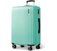 LUGG 28inch Vacay Suitcase ABS Luggage with TSA Indent Lock, Aluminium Trolley Handle, 360° Spinner Wheels, Water-Resistant & Durable Material - Airline Compatible (76.5 x 30 x 50.5cm)