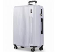 Lugg 32Inch Vacay Suitcase 86X31X58Cm Durable Abs Luggage With Tsa Lock, Airline Compatible, Spinner Wheels, Hazy
