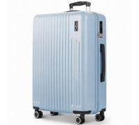 Lugg 32Inch Vacay Suitcase 86X31X58Cm Durable Abs Luggage With Tsa Lock, Airline Compatible, Spinner Wheels, Slate Blue