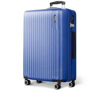 LUGG 32inch Vacay Suitcase ABS Luggage with TSA Indent Lock, Aluminium Trolley Handle, 360° Spinner Wheels, Water-Resistant & Durable Material - Airline Compatible (86 x 31 x 58cm)