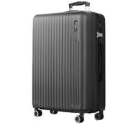 Lugg Vacay 32” Suitcase Abs Age With Tsa Indent Lock (86X31X58Cm) In Dark Grey Dark Grey