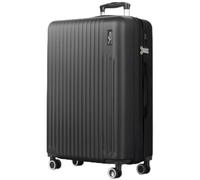 LUGG 32inch Vacay Suitcase ABS Luggage with TSA Indent Lock, Aluminium Trolley Handle, 360° Spinner Wheels, Water-Resistant & Durable Material - Airline Compatible (86 x 31 x 58cm)