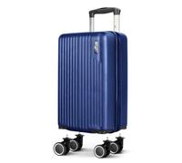 LUGG 40cm Vacay Cabin Suitcase, ABS Hard Shell, Detachable 360° Spin Wheels | Push-button aluminium handle, water-resistant coating, fits most airline underseat allowances, 40x30x20cm, 1 year warranty