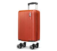LUGG 40cm Vacay Suitcase, ABS Hard Shell Cabin Luggage with Aluminium Trolley Handle, 360° Spinner Wheels, Water-Resistant & Durable, Ryanair Underseat Compatible Travel Bag (40x30x20cm)