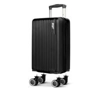 LUGG 40cm Vacay Suitcase, ABS Hard Shell Cabin Luggage with Aluminium Trolley Handle, 360° Spinner Wheels, Water-Resistant & Durable, Ryanair Underseat Compatible Travel Bag (40x30x20cm)