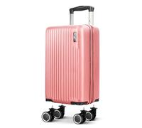 LUGG 40cm Vacay Suitcase, ABS Hard Shell Cabin Luggage with Aluminium Trolley Handle, 360° Spinner Wheels, Water-Resistant & Durable, Ryanair Underseat Compatible Travel Bag (40x30x20cm)