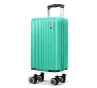 LUGG 40cm Vacay Suitcase, ABS Hard Shell Cabin Luggage with Aluminium Trolley Handle, 360° Spinner Wheels, Water-Resistant & Durable, Ryanair Underseat Compatible Travel Bag (40x30x20cm)