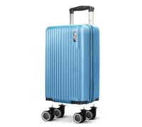 LUGG 40cm Vacay Suitcase, ABS Hard Shell Cabin Luggage with Aluminium Trolley Handle, 360° Spinner Wheels, Water-Resistant & Durable, Ryanair Underseat Compatible Travel Bag (40x30x20cm)