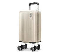 LUGG 40cm Vacay Suitcase ABS Luggage with TSA Indent Lock, Aluminium Trolley Handle, 360° Spinner Wheels, Water-Resistant & Durable Material - Ryanair Underseat Compatible (40 x 20 x 25cm)