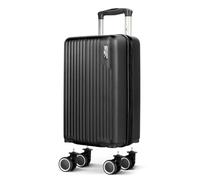 LUGG 40cm Vacay Suitcase ABS Luggage with TSA Indent Lock, Aluminium Trolley Handle, 360° Spinner Wheels, Water-Resistant & Durable Material - Ryanair Underseat Compatible (40 x 20 x 25cm)