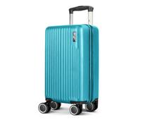 LUGG 40cm Vacay Suitcase, ABS Hard Shell Cabin Luggage with Aluminium Trolley Handle, 360° Spinner Wheels, Water-Resistant & Durable, Ryanair Underseat Compatible Travel Bag (40x30x20cm)