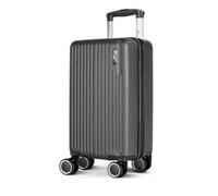 Lugg 40Cm Vacay Underseat 1.8Kg Suitcase Abs Luggage, 40 X 30 X 20 Cm (Wheels Off), Raven