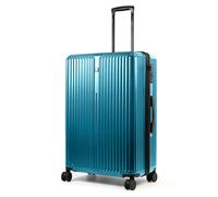 Lugg Air Glide 24" Hard Shell Lightweight Durable Suitcase (66x44.5x26 cm) in Teal | Size: 66x44.5x26 cm Lugg Teal 66x44.5x26 cm