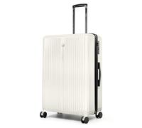 LUGG AirGlide 24 Inch Lightweight Travel Suitcase - Hard Shell Polycarbonate Protection, TSA Approved Lock, Scratch & Water Resistant, Smooth 360° Spinner Wheels & Detachable Interior (66x45.5x27cm)