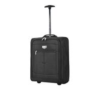 Lugg Cabin Approved Lightweight Travel Bag with Wheels, Mercury(45x36x20cm) in Black | Size: 45 x 36 x 20 cm Lugg Black 45 x 36 x 20 cm