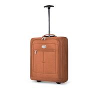 Lugg Cabin Approved Lightweight Travel Bag With Wheels, Mercury(45X36X20Cm) In Orange Orange