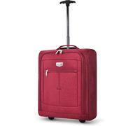 Lugg Easyjet 45X36X20 Carry-On Suitcase Underseat Cabin Bag Lightweight Hand Luggage 1.4Kg 33L, Red